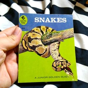 1960s Snakes Junior Pocket Guide book